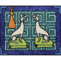 Jonathan Adler x Michaels 8" x 10" Greyhound Dog Pair Bead Art Kit