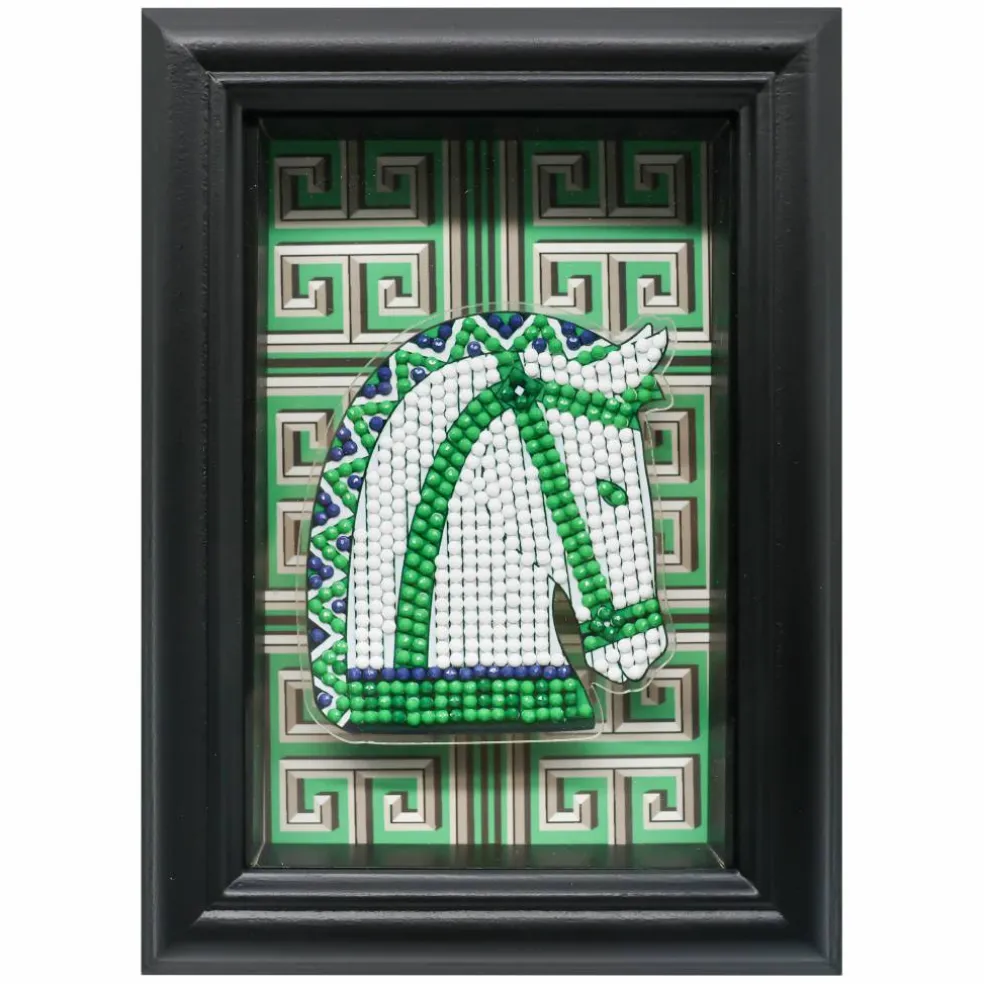 Jonathan Adler x Michaels 4" x 6" Horse Diamond Art Frame Kit