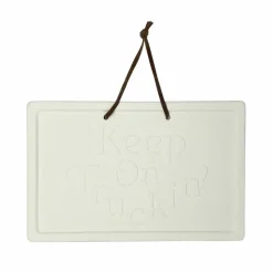 Jonathan Adler x Michaels 10" x 6.5" Keep on Truckin' DIY Ceramic Plaque