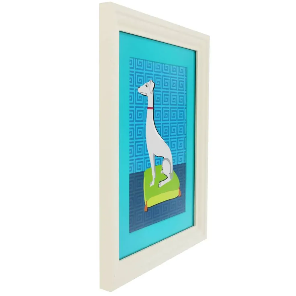Jonathan Adler x Michaels 14.5" x 18.25" Left-Looking Greyhound Wall Art