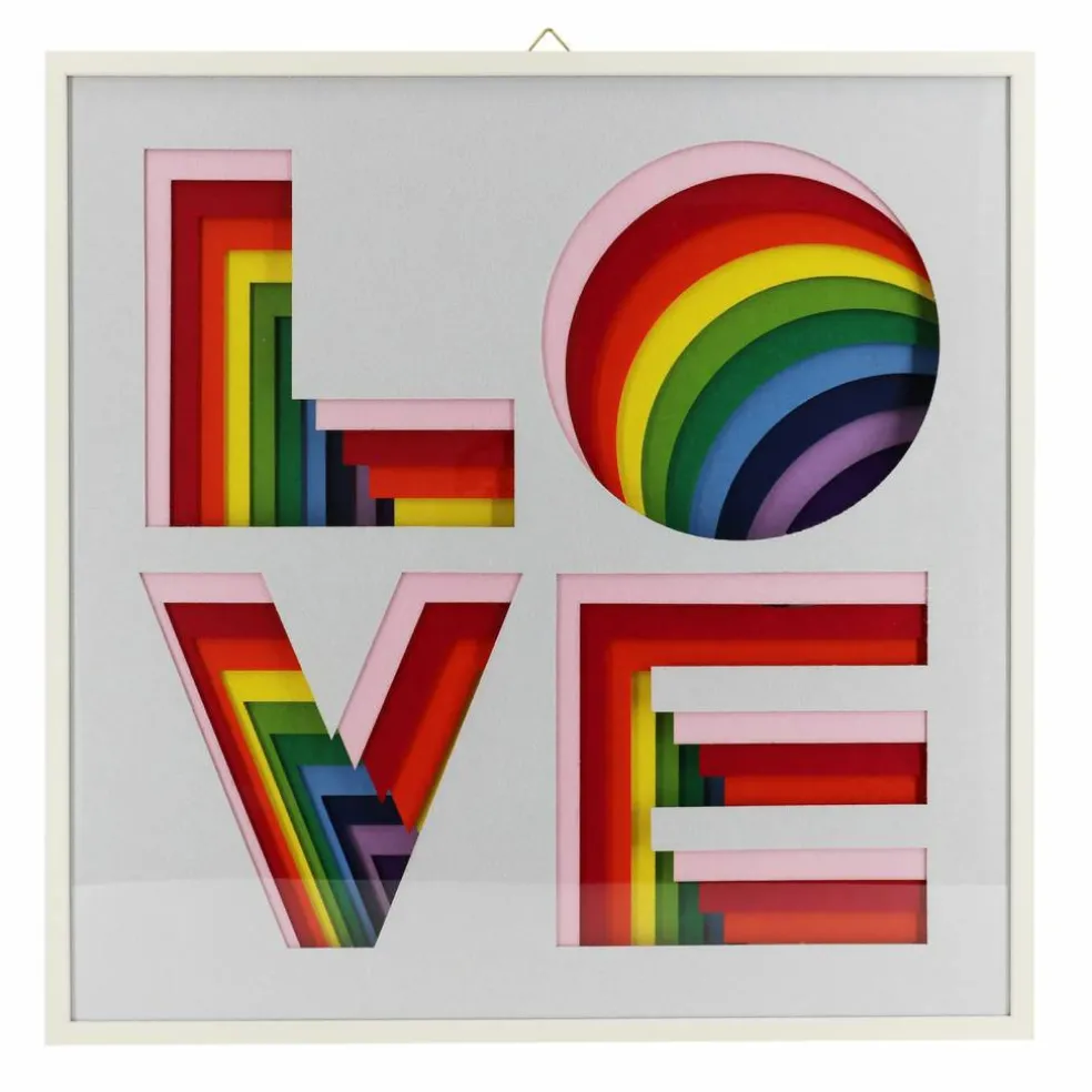 Jonathan Adler x Michaels 30" x 30" Love Wall Art