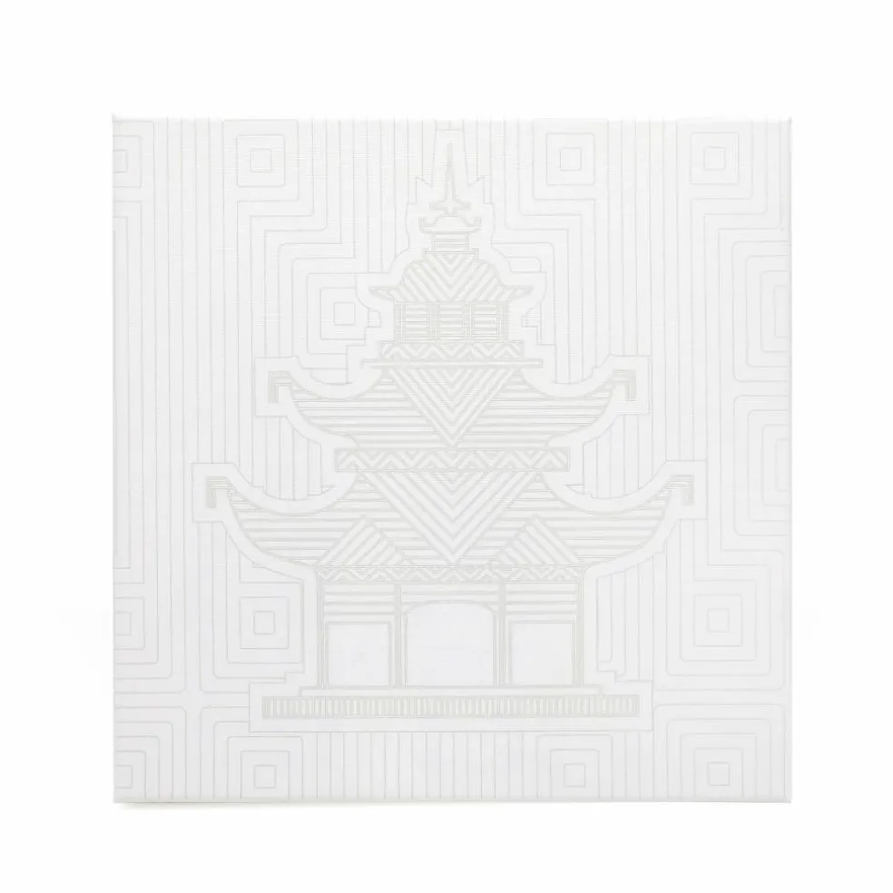 Jonathan Adler x Michaels 11" x 11" Luxembourg Pagoda Canvas Painting Kit