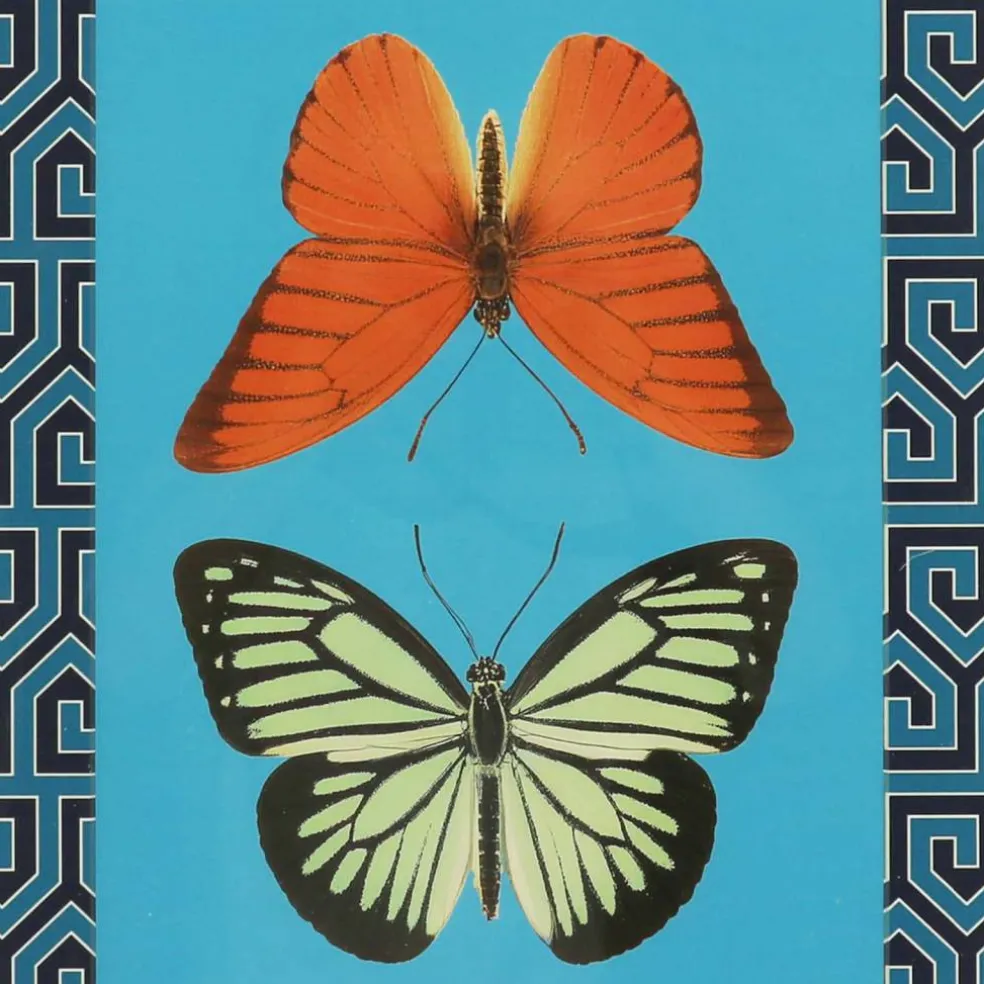 Jonathan Adler x Michaels 14.5" x 18.25" Orange & Yellow Butterfly Wall Art