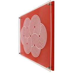 Jonathan Adler x Michaels 23.75" x 18" Orange Swirl Stripe Wall Art