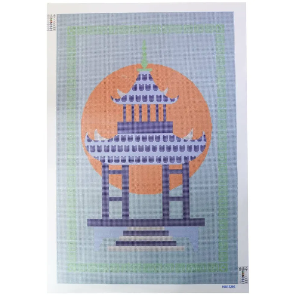 Jonathan Adler x Michaels 24" x 36" Pagoda Diamond Art Kit