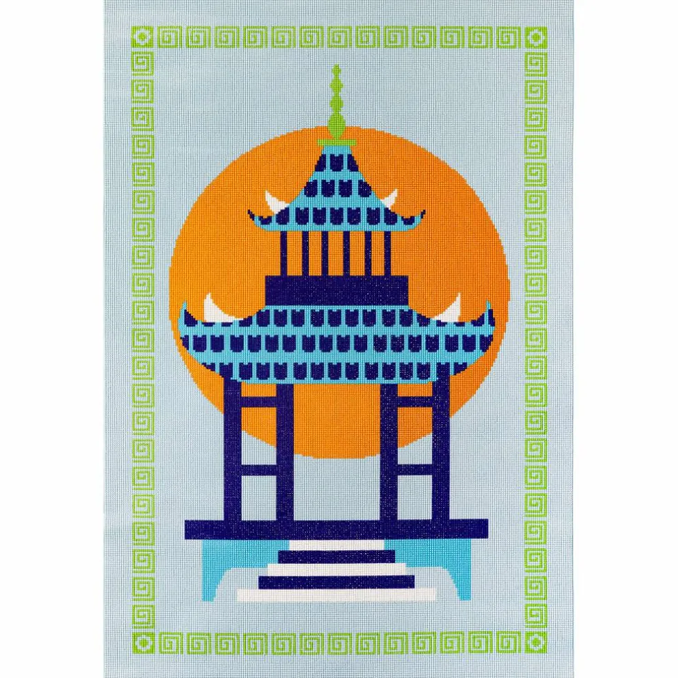 Jonathan Adler x Michaels 24" x 36" Pagoda Diamond Art Kit