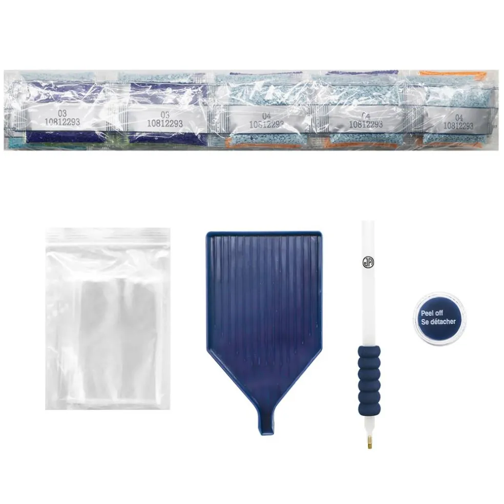 Jonathan Adler x Michaels 24" x 36" Pagoda Diamond Art Kit