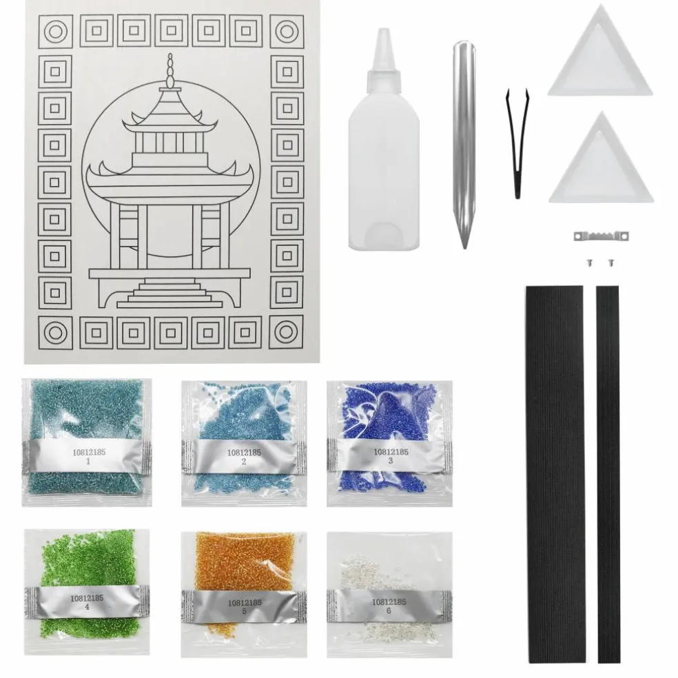 Jonathan Adler x Michaels 8" x 10" Pagoda Bead Art Kit