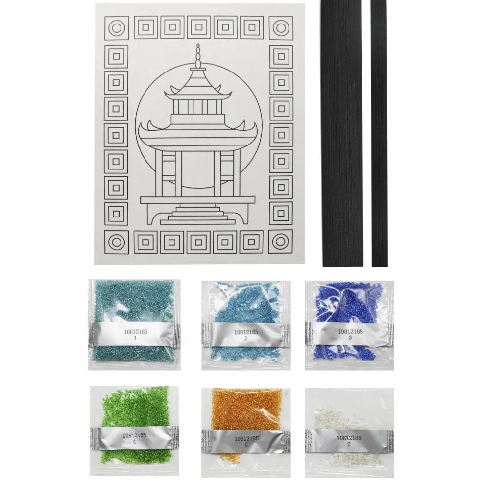 Jonathan Adler x Michaels 8" x 10" Pagoda Bead Art Kit