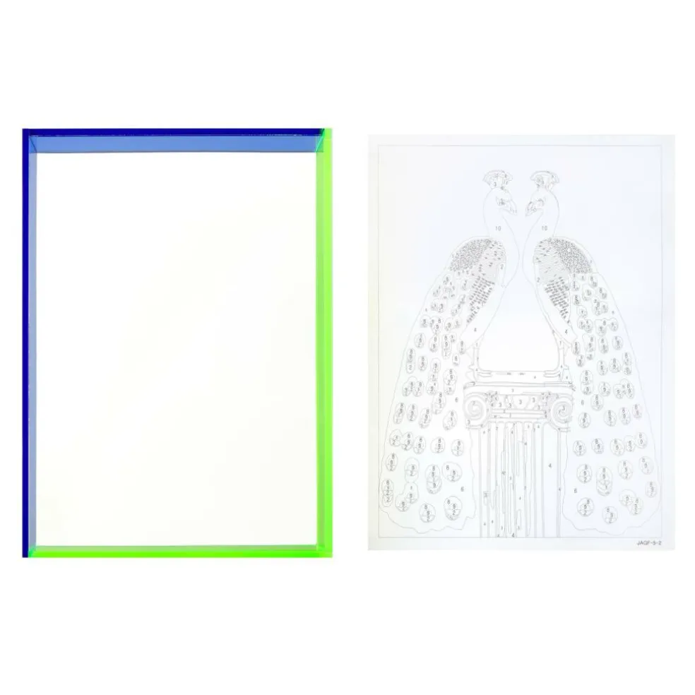 Jonathan Adler x Michaels 5" x 7" Pear Paint-By-Number Acrylic Surface Kit