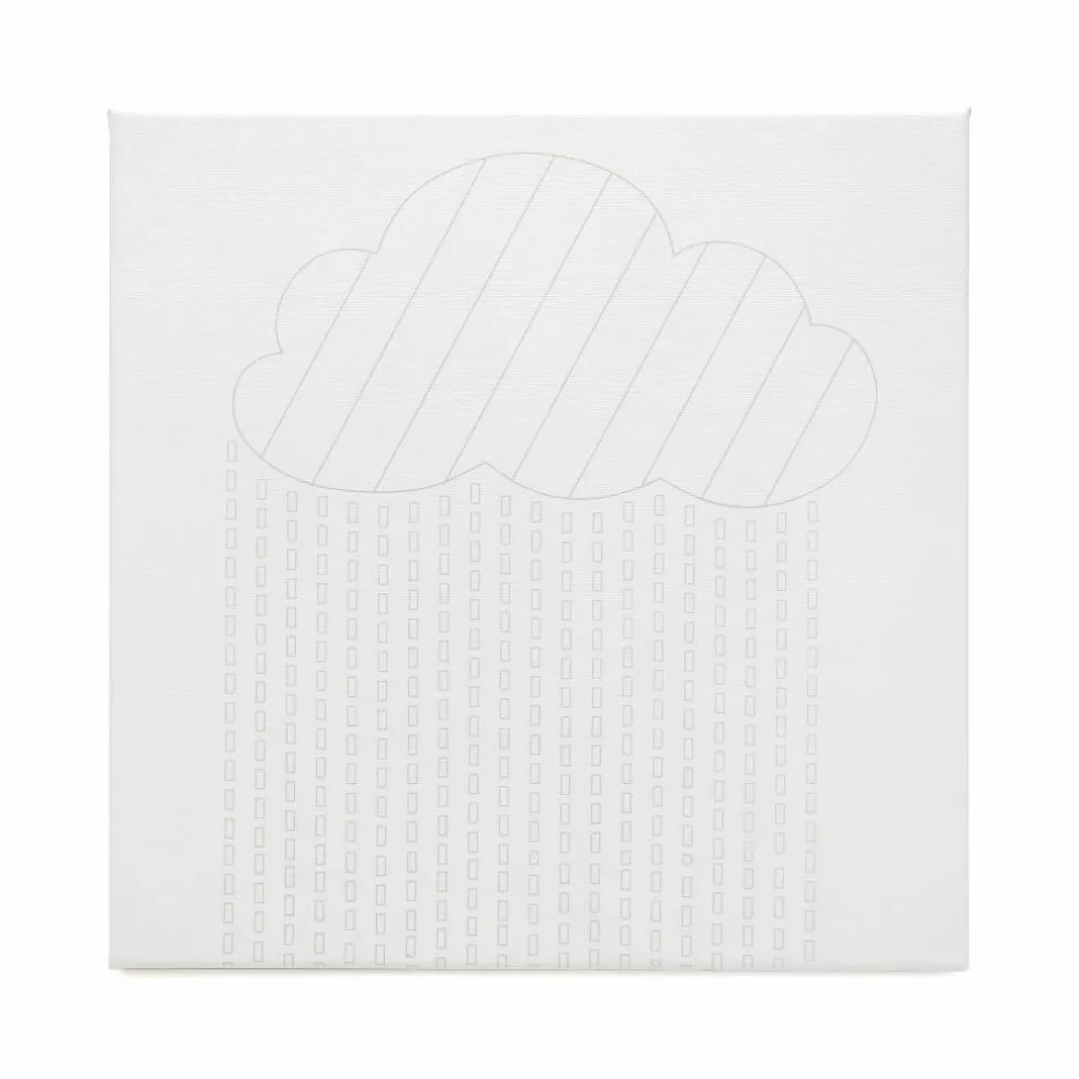 Jonathan Adler x Michaels 11" x 11" Rainbow Rainfall Canvas Painting Kit