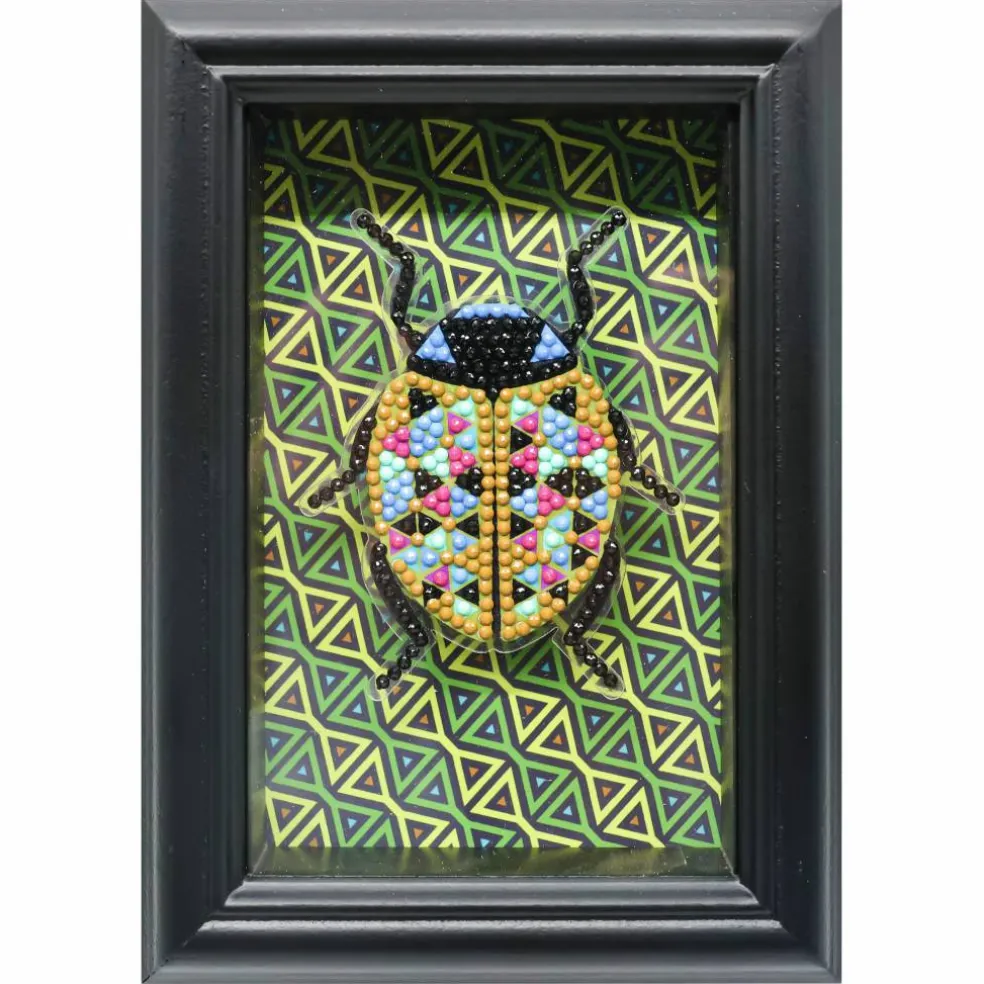 Jonathan Adler x Michaels 4" x 6" Scarab Diamond Art Frame Kit