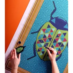 Jonathan Adler x Michaels 24" x 36" Scarab Diamond Art Kit