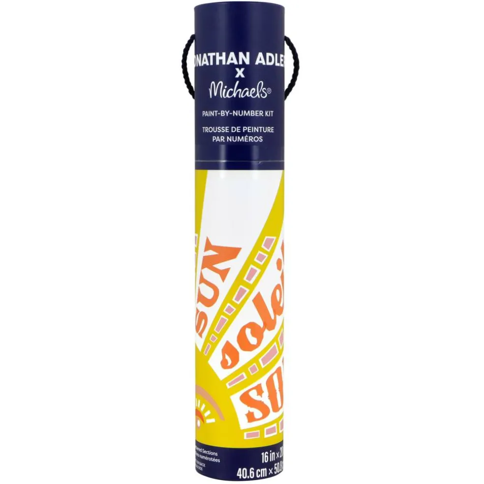 Jonathan Adler x Michaels 16" x 20" Sun Soleil Paint-By-Number Kit