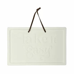 Jonathan Adler x Michaels 10" x 6.5" Take It Easy DIY Ceramic Plaque
