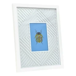 Jonathan Adler x Michaels 5" x 7" White Diamond Matted Wood Wall Frame