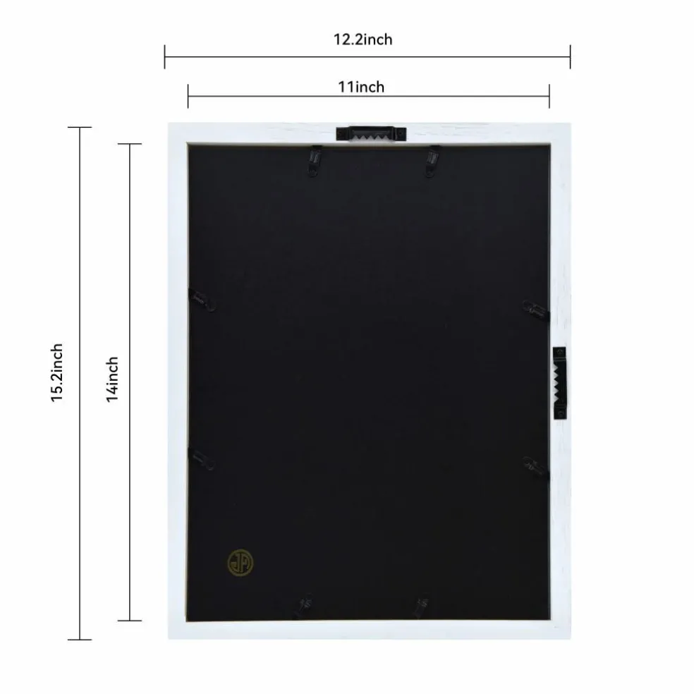 Jonathan Adler x Michaels 5" x 7" White Diamond Matted Wood Wall Frame