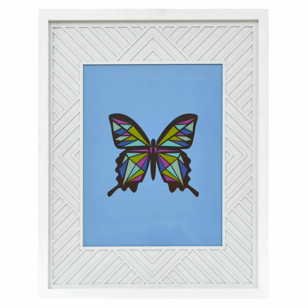 Jonathan Adler x Michaels 11" x 14" White Diamond Matted Wood Wall Frame