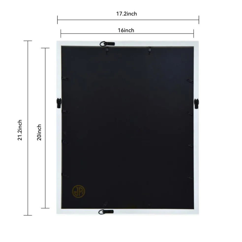 Jonathan Adler x Michaels 11" x 14" White Diamond Matted Wood Wall Frame