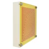Jonathan Adler x Michaels 8" x 8" Yellow & Red Triangle Stripe Wall Art