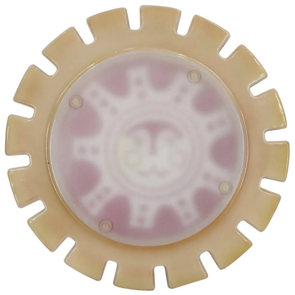 Jonathan Adler x Michaels 11.75" Yellow & Pink Sun Glass Plate