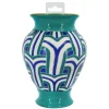 Jonathan Adler x Micheals 7" Light Blue Ceramic Urn Vase
