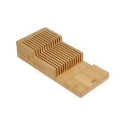 Joseph Joseph DrawerStore Bamboo Large 2-tier in-drawer knife organizer