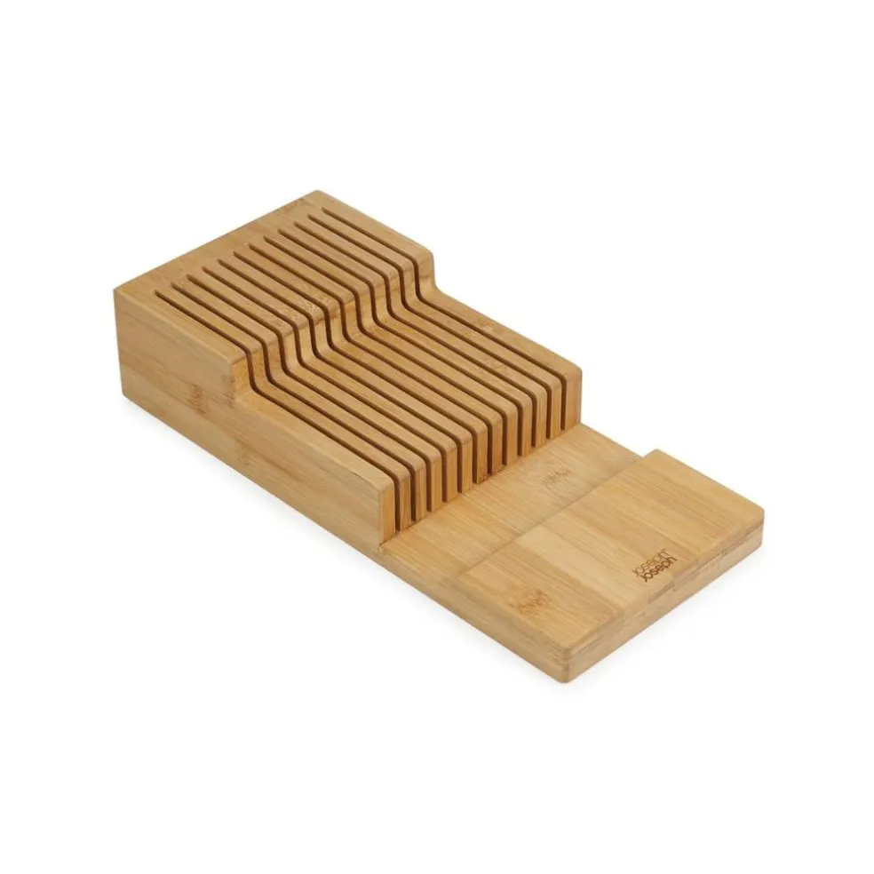 Joseph Joseph DrawerStore Bamboo Large 2-tier in-drawer knife organizer