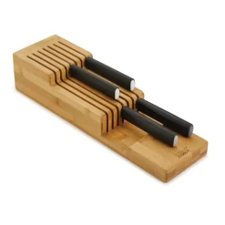 Joseph Joseph DrawerStore Bamboo 2-tier Knife Organizer