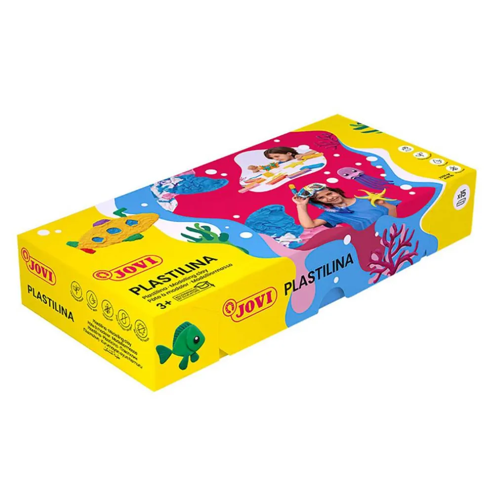 JOVI Plastilina 150g Basic Colors Modeling Clay Set