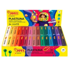 JOVI Plastilina Pastel Modeling Clay 30 Bar Box