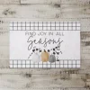Joy In All Seasons Pumpkin Floor Mat