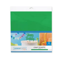 JPPlus Craft Plastic Plastic Craft Sheets for Laser Cutter, & Engraver Use- 4 Pack