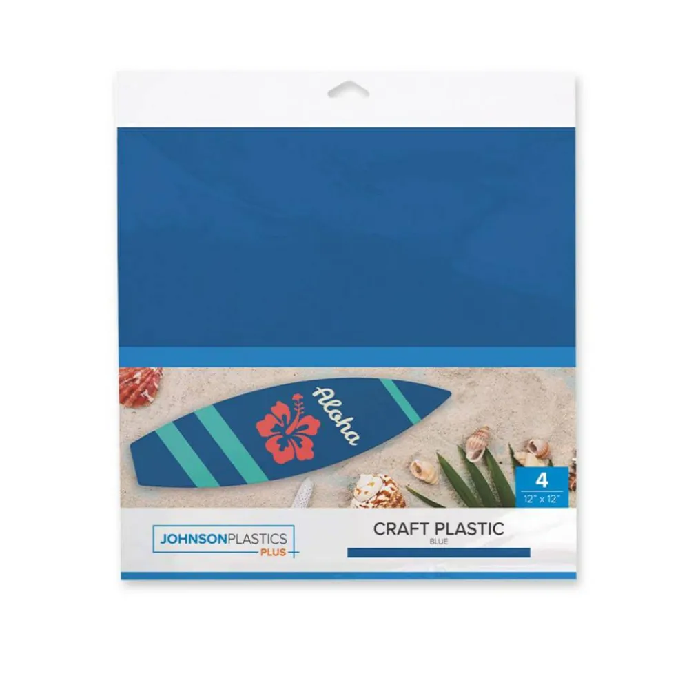 JPPlus Craft Plastic Plastic Craft Sheets for Laser Cutter, & Engraver Use- 4 Pack
