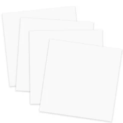 JPPlus Craft Plastic Plastic Craft Sheets for Laser Cutter, & Engraver Use- 4 Pack
