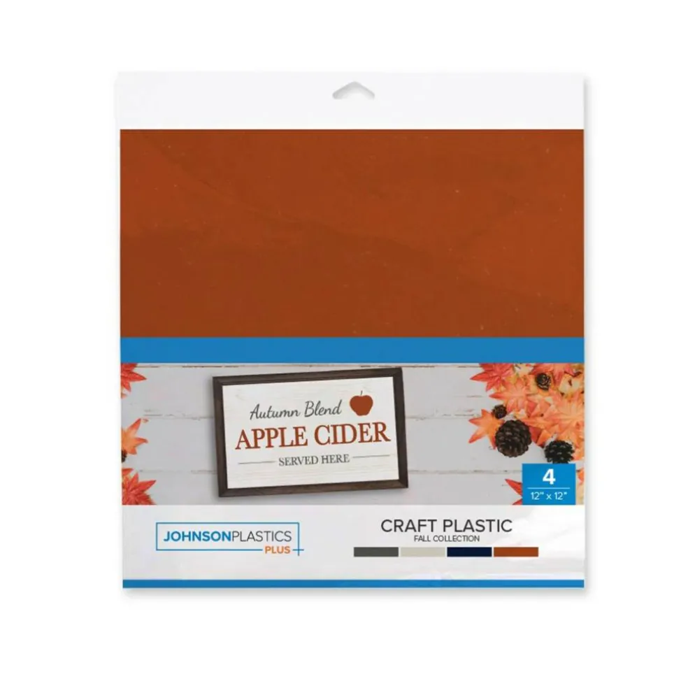 JPPlus Craft Plastic Plastic Craft Sheets for Laser Cutter, & Engraver Use- 4 Pack