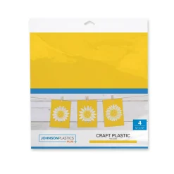JPPlus Craft Plastic Plastic Craft Sheets for Laser Cutter, & Engraver Use- 4 Pack