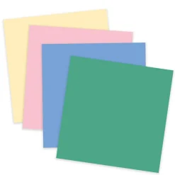 JPPlus Craft Plastic Plastic Craft Sheets for Cricut, Laser Cutter, & Engraver Use- Spring, 4 Pack