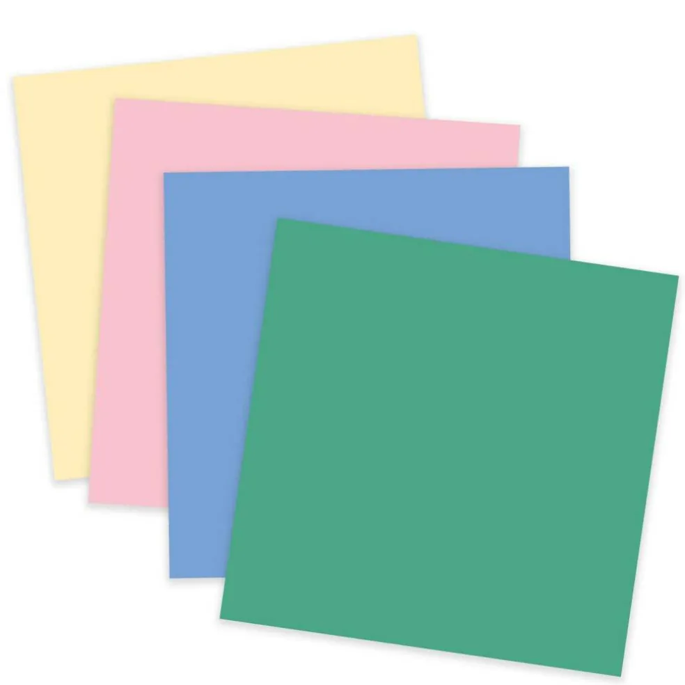 JPPlus Craft Plastic Plastic Craft Sheets for Cricut, Laser Cutter, & Engraver Use- Spring, 4 Pack