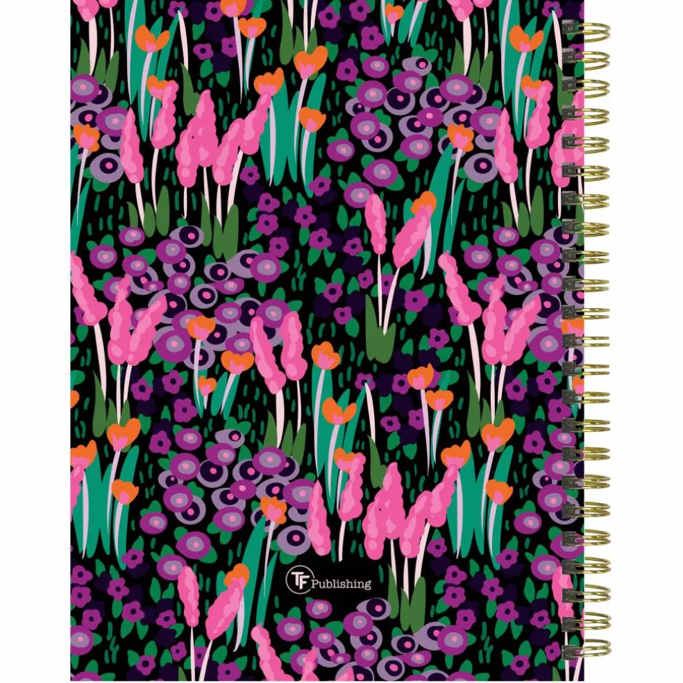 July 2026 - June 2027 Buds & Blooms Medium Weekly Monthly Planner