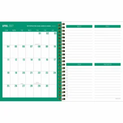 July 2026 - June 2027 Buds & Blooms Medium Weekly Monthly Planner
