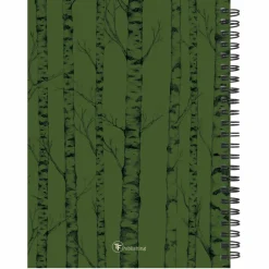 July 2026 - June 2027 Green Forest Medium Weekly Monthly Planner