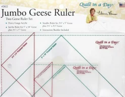 Jumbo Geese Ruler Set by Quilt in a Day