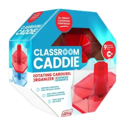 Junior Learning® Classroom Caddie Red Octagonal Storage System