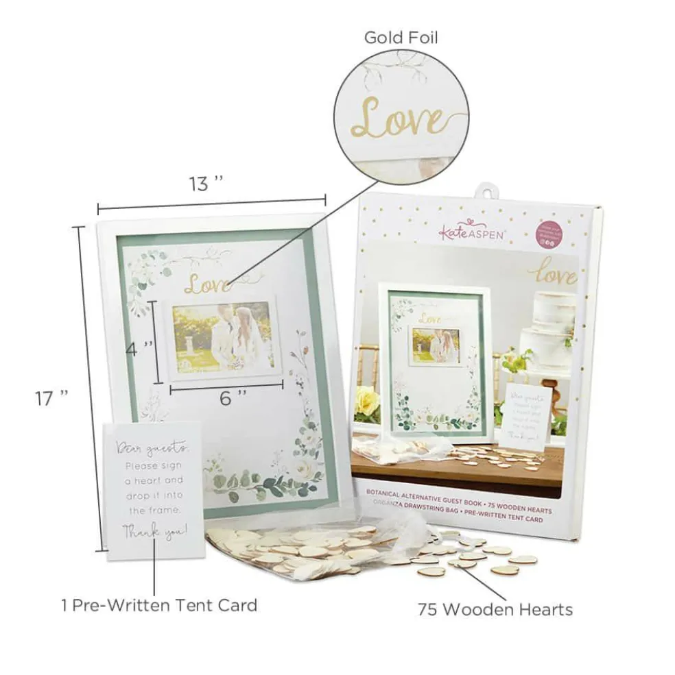 Kate Aspen® Botanical Garden Wedding Guest Book Alternative