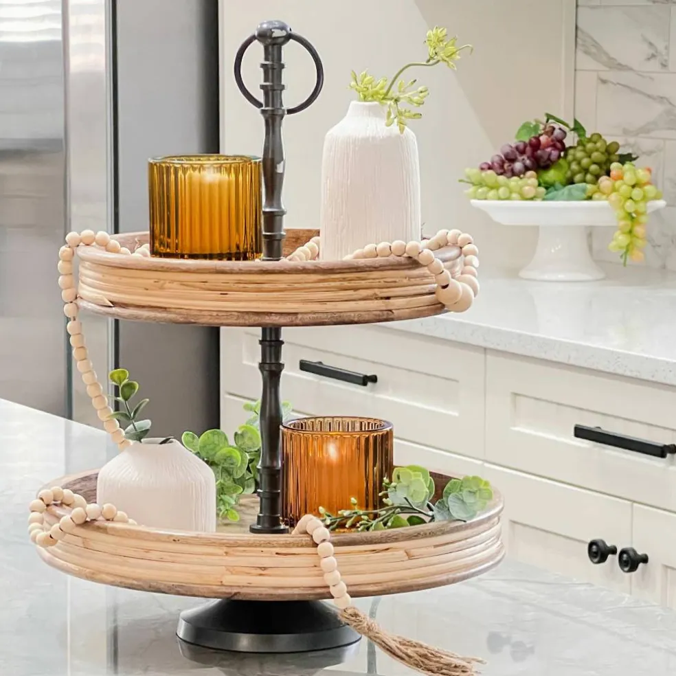 Kate Aspen® Ribbed Glass Votive Candle Holder Set