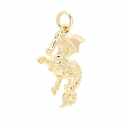 14K Gold Plated Dragon Charm by Bead Landing™