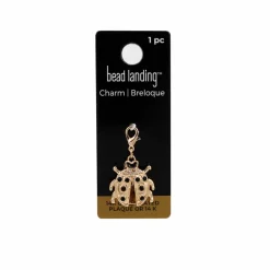 14K Gold Plated Ladybug Charm by Bead Landing™