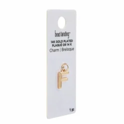 14K Gold Plated Letter Charm by Bead Landing™