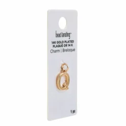 14K Gold Plated Letter Charm by Bead Landing™